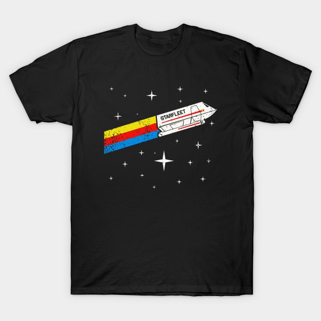 Starfleet Shuttle T-Shirt by PopCultureShirts